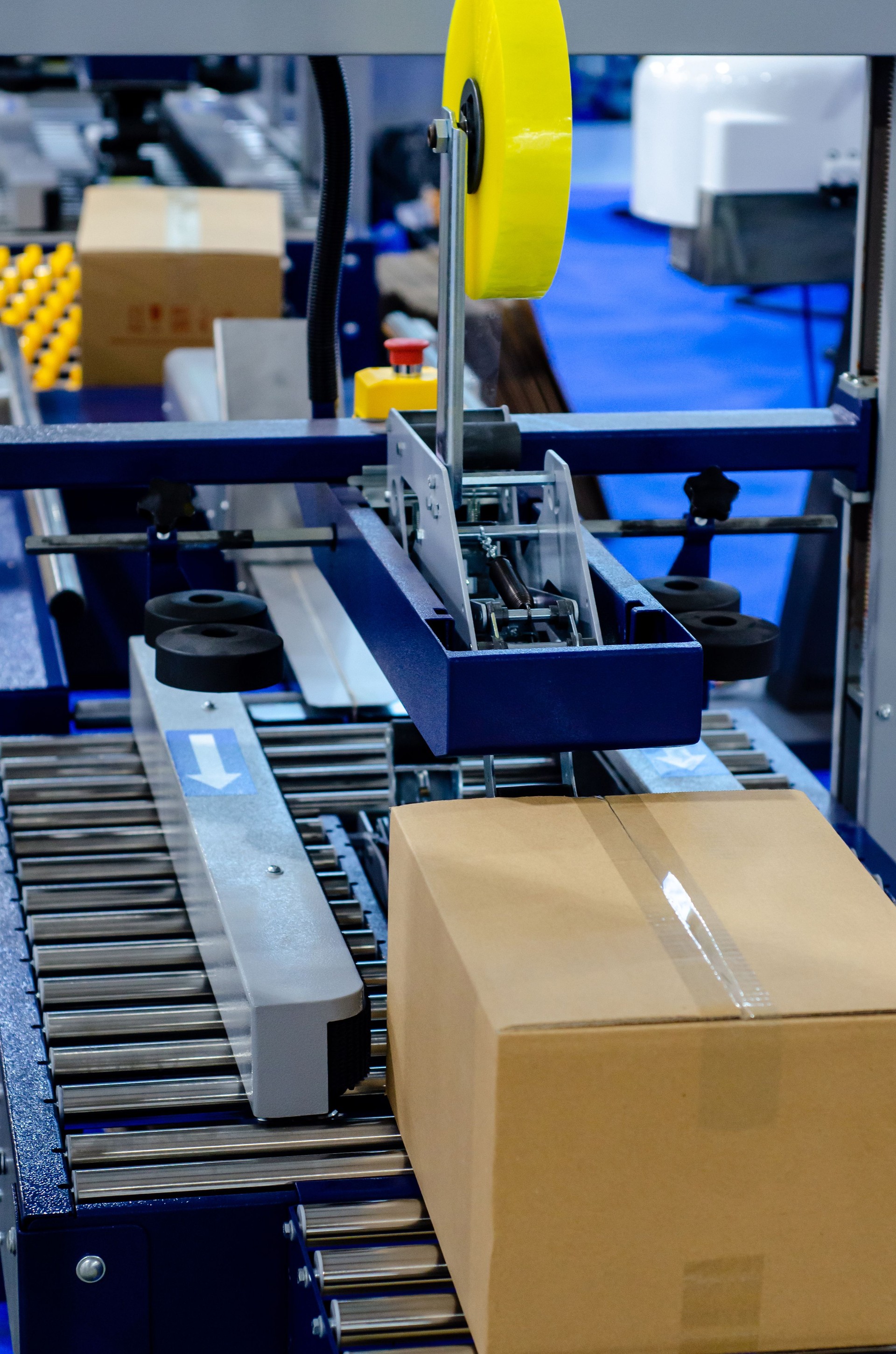 Automatic tape carton sealing machine,box folding machine